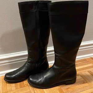 Stuart Weitzman Leather Riding Boots